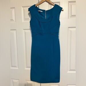 Maggy London Teal Midi Dress